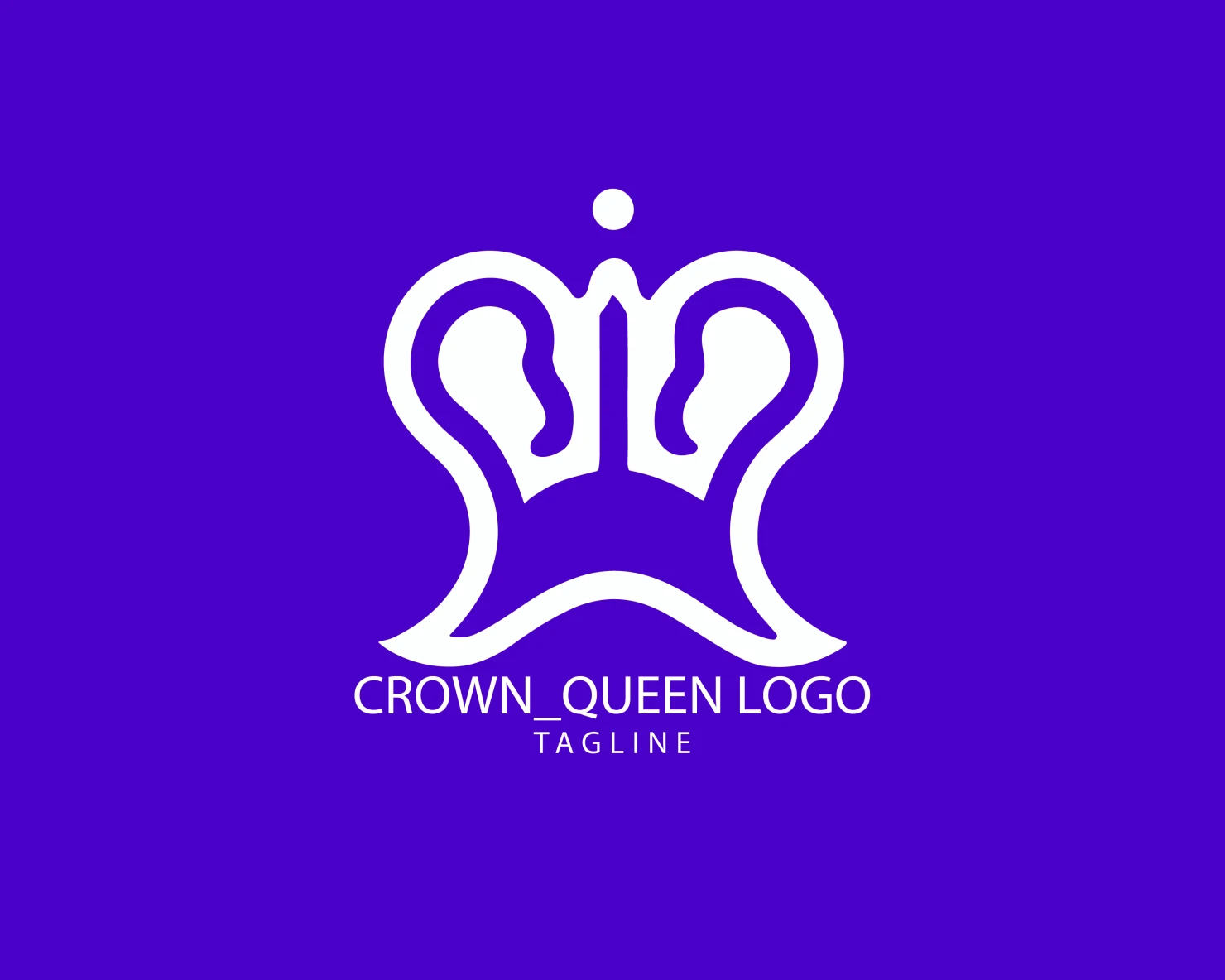 Crown customizable logo set design #38108