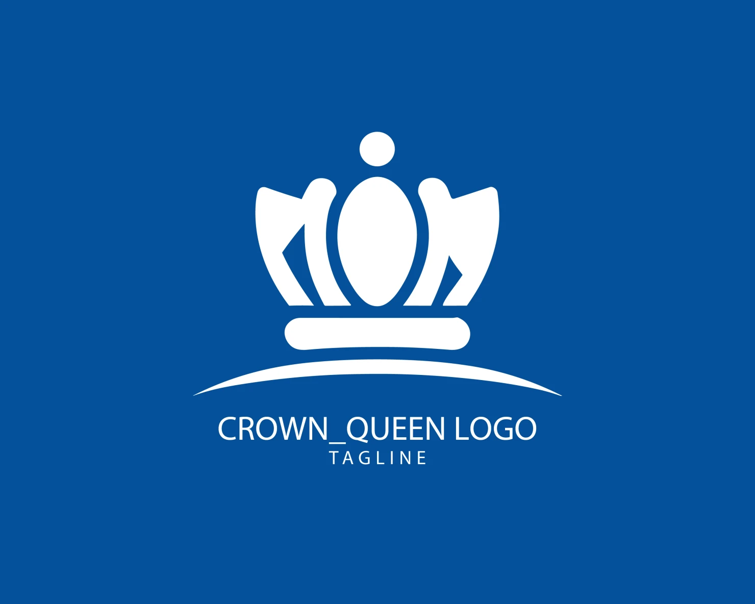 Crown customizable logo set design #38111