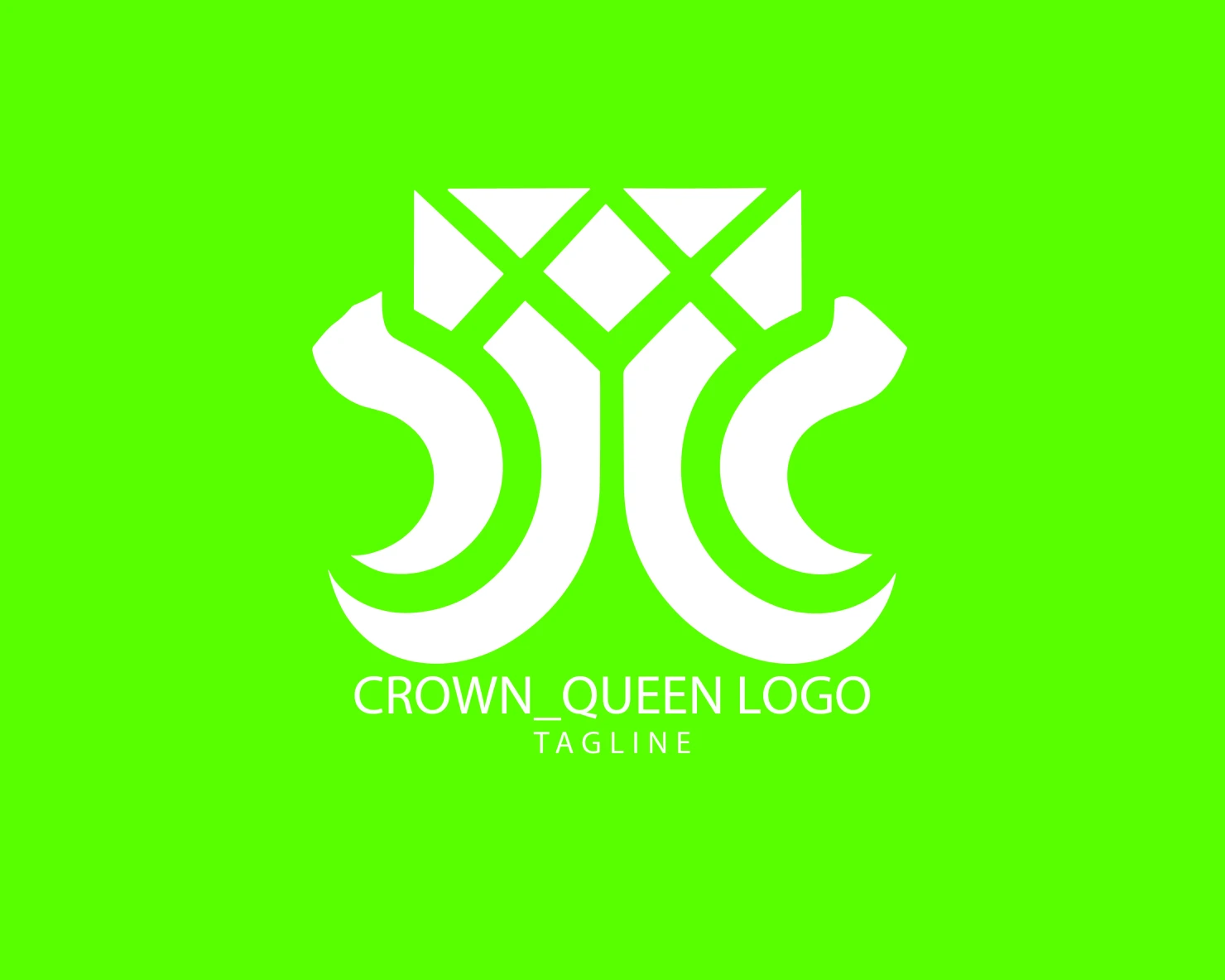 Crown customizable logo set design #38112