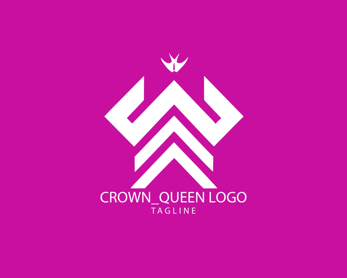 Crown customizable logo set design #38113