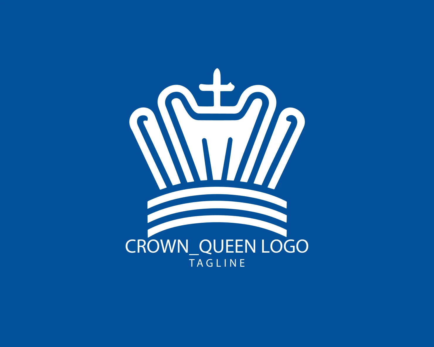 Crown customizable logo set design #38114
