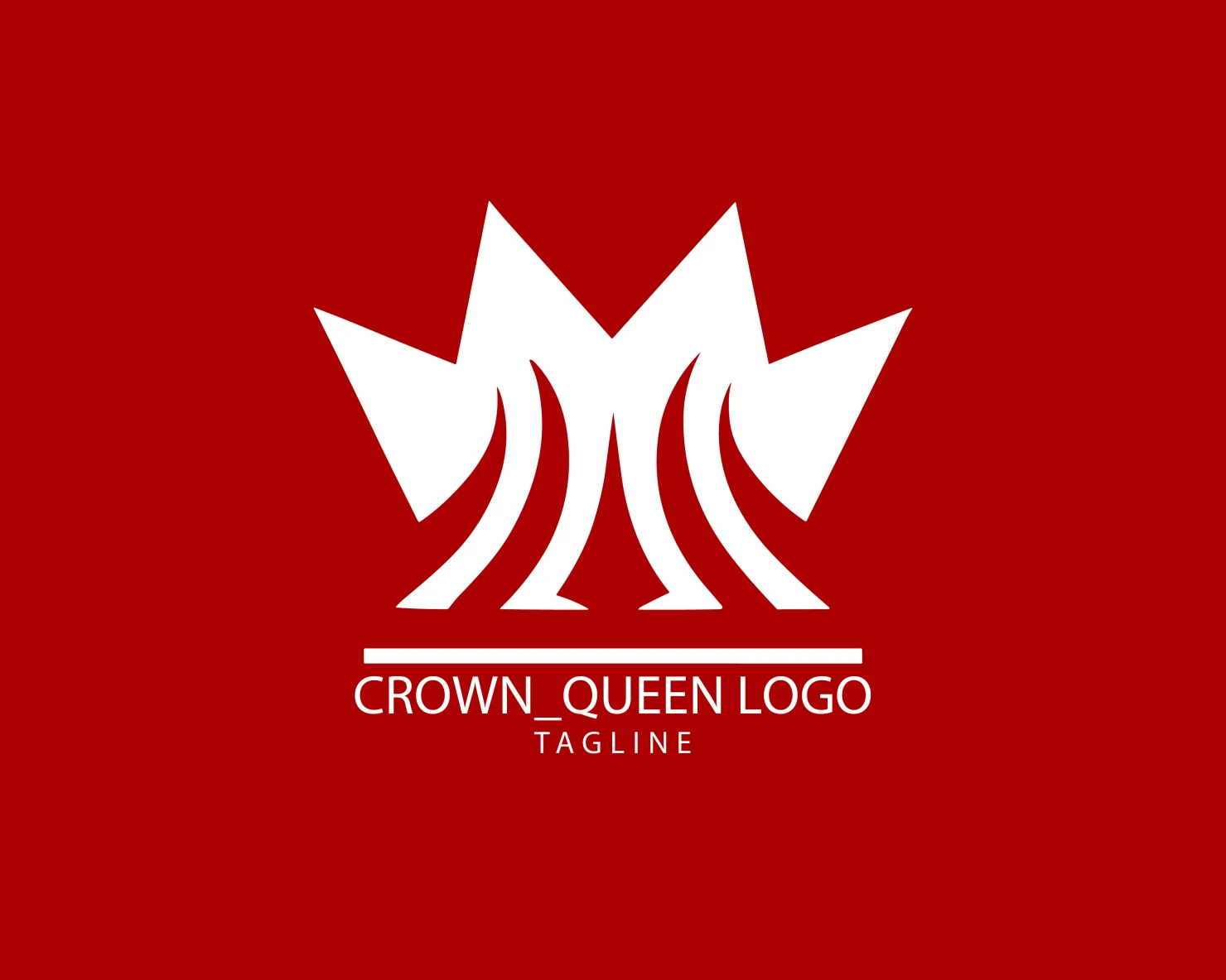 Crown customizable logo set design #38116