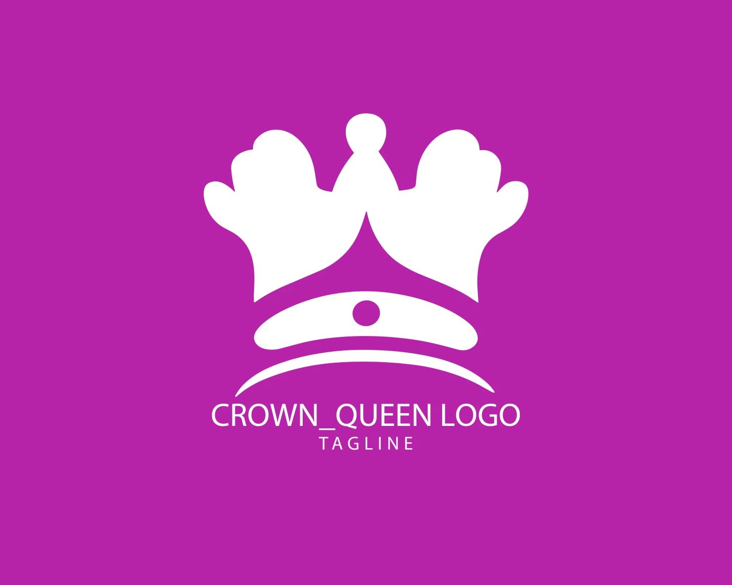 Crown customizable logo set design #38117