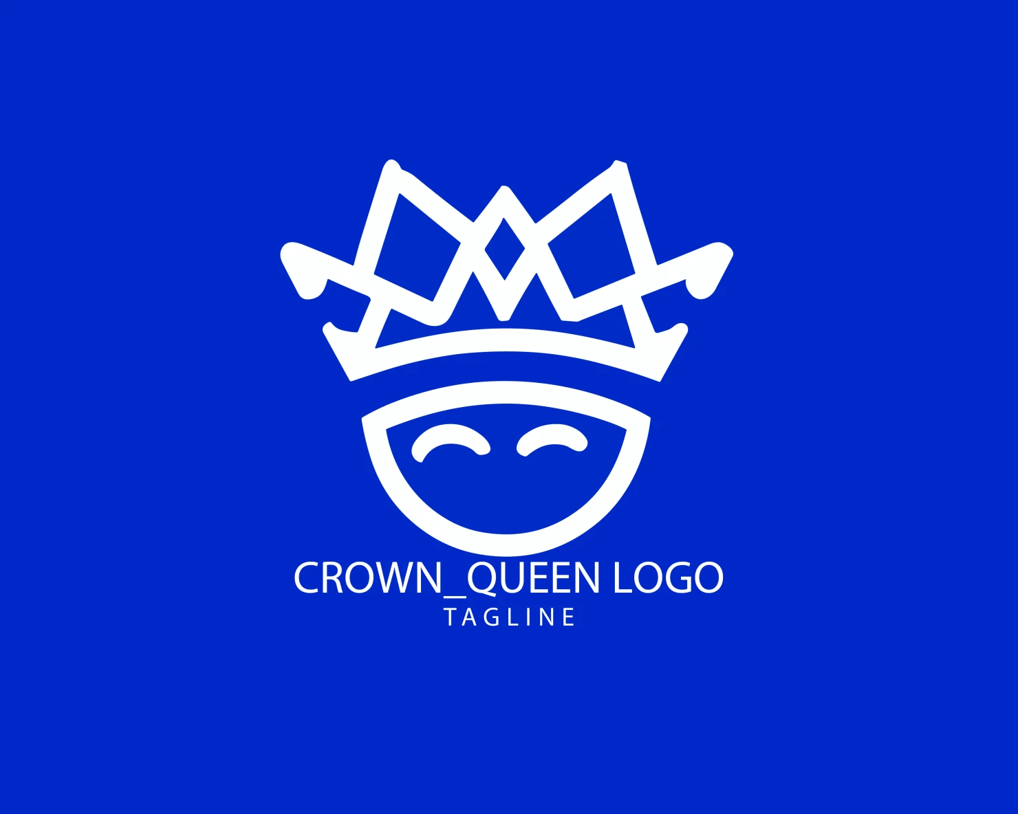 Crown customizable logo set design #38119