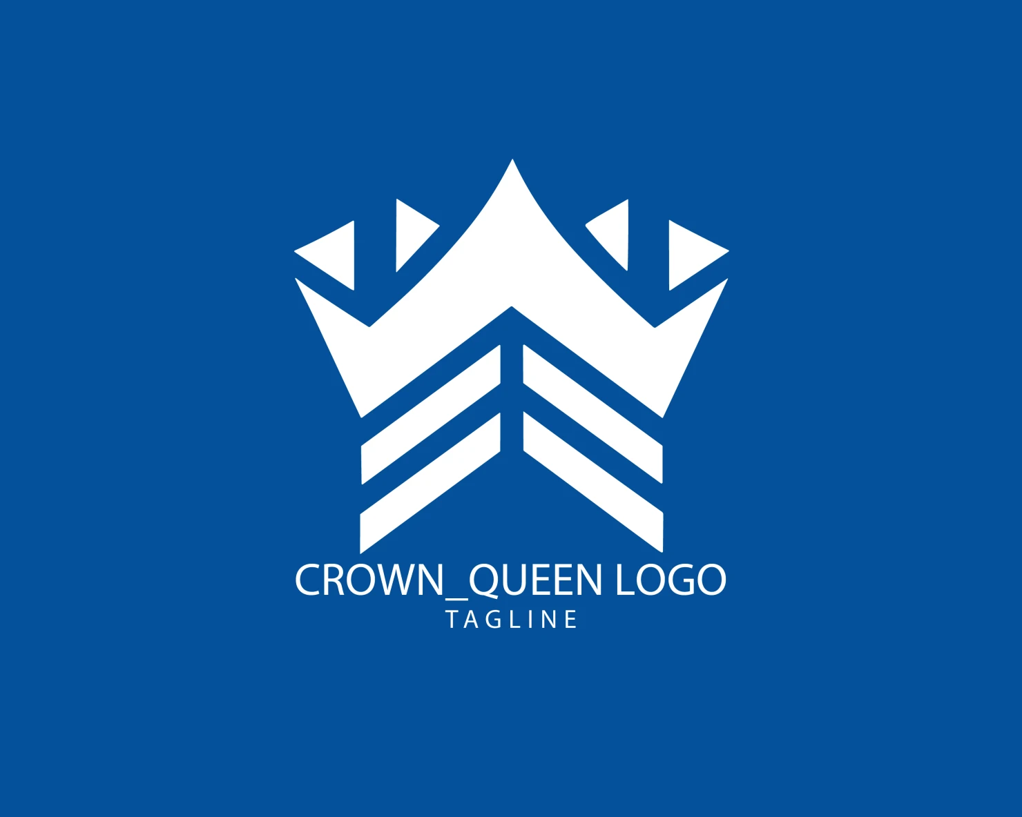 Crown customizable logo set design #38125