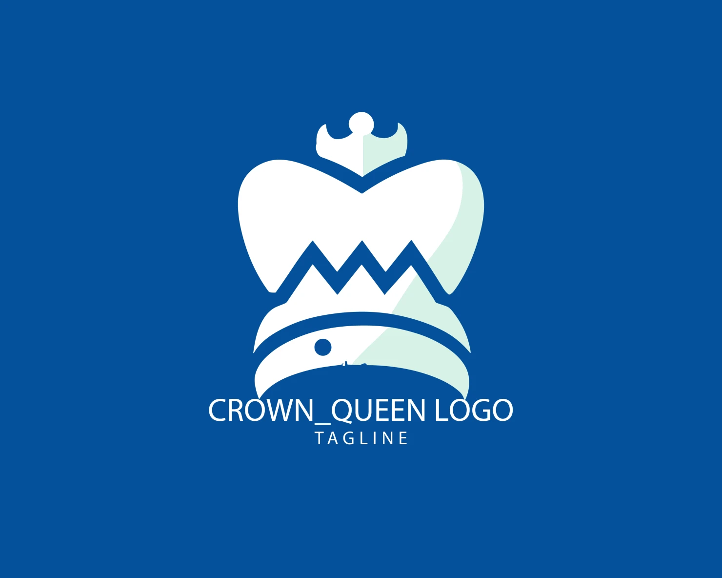 Crown customizable logo set design #38135
