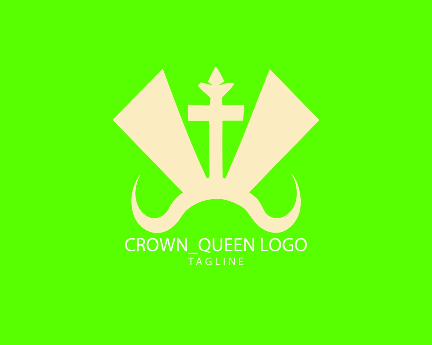 Crown customizable logo set design #38136