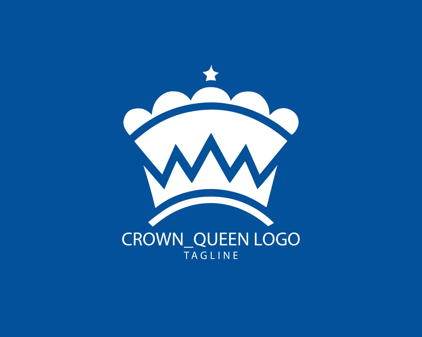 Crown customizable logo set design #38137