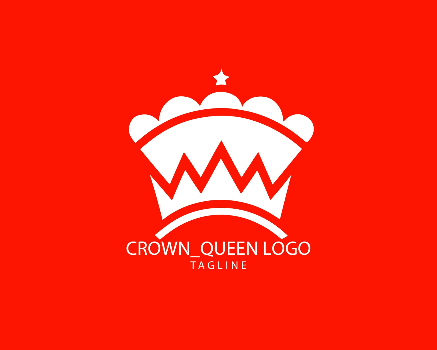 Crown customizable logo set design #38138