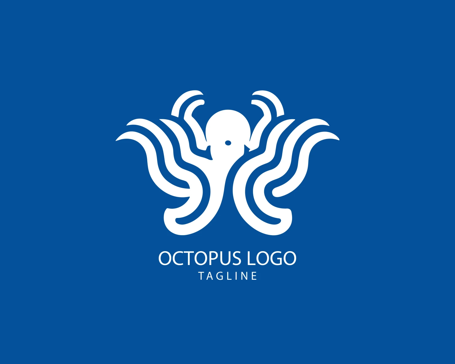 Octopus customizable logo set design #38142