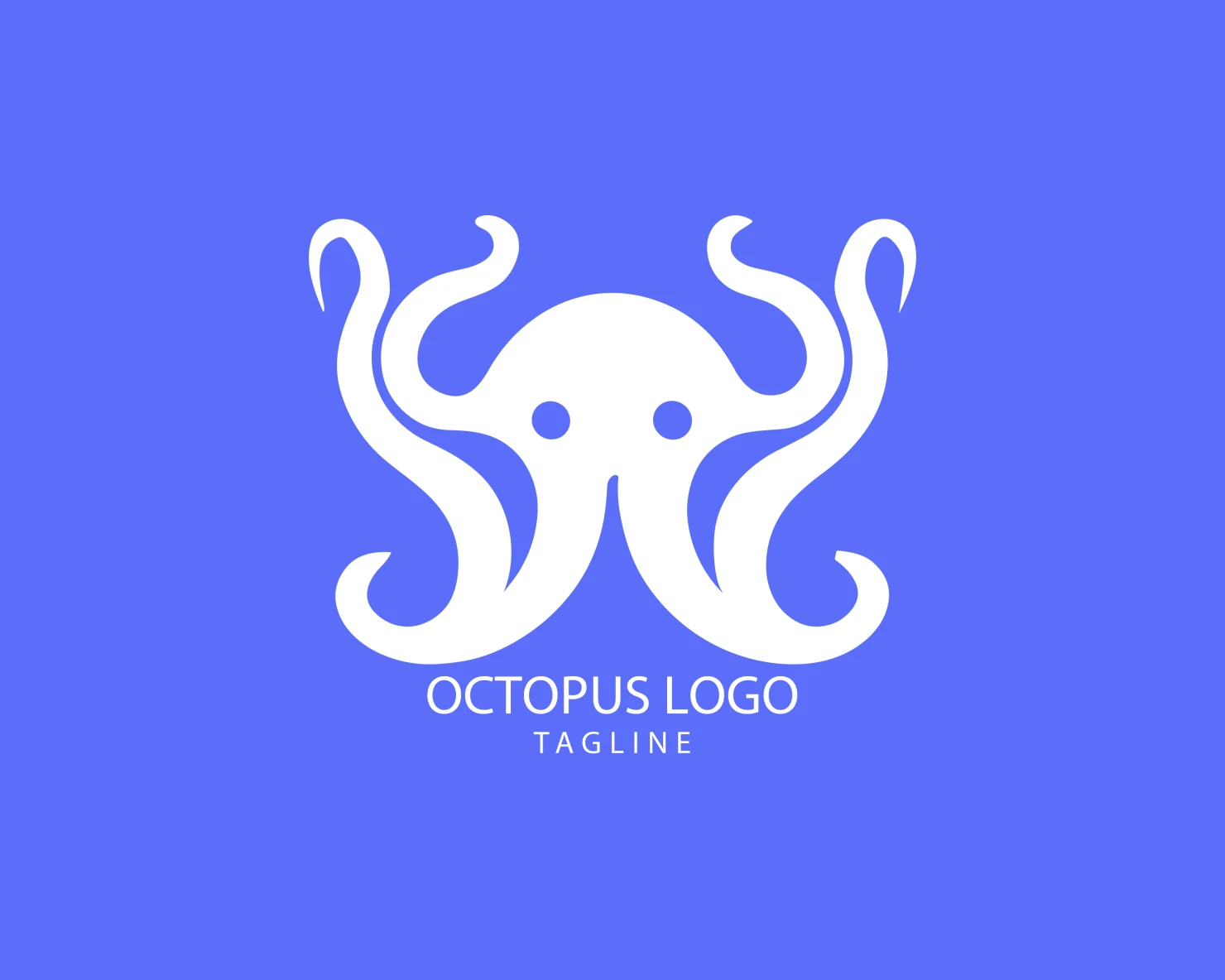 Octopus customizable logo set design #38143