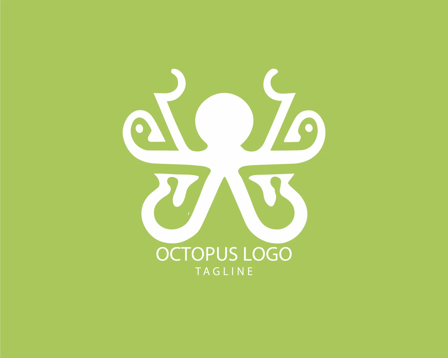 Octopus customizable logo set design #38145
