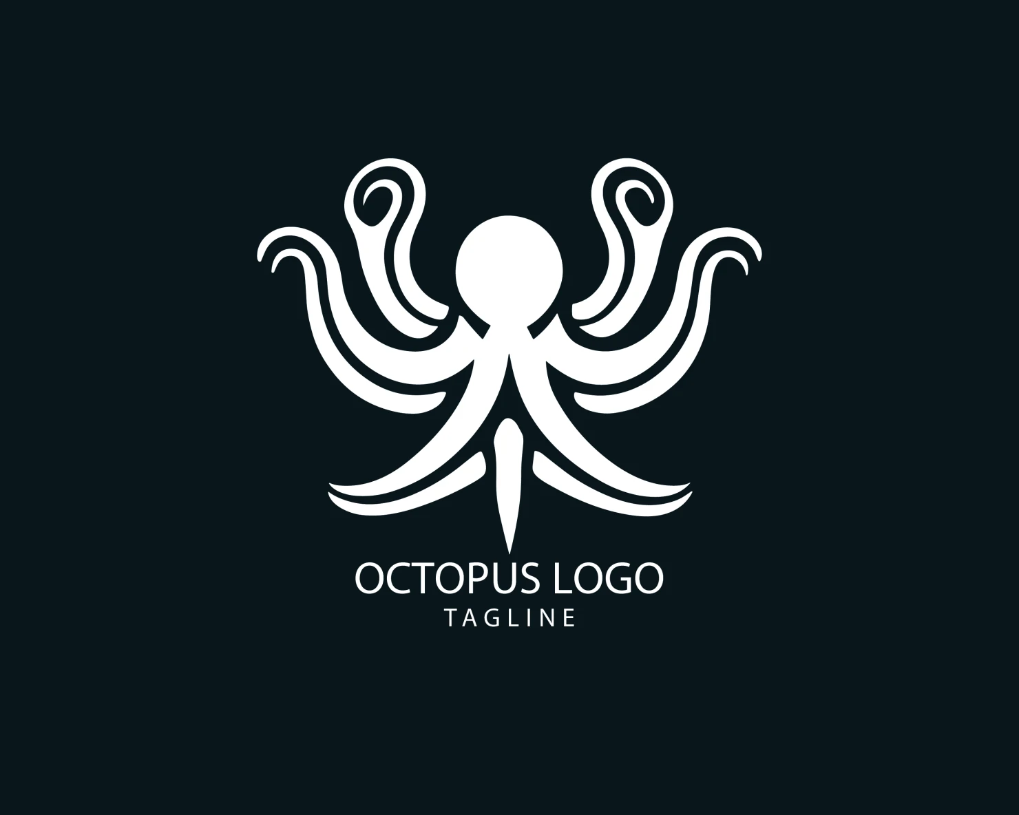 Octopus customizable logo set design #38146