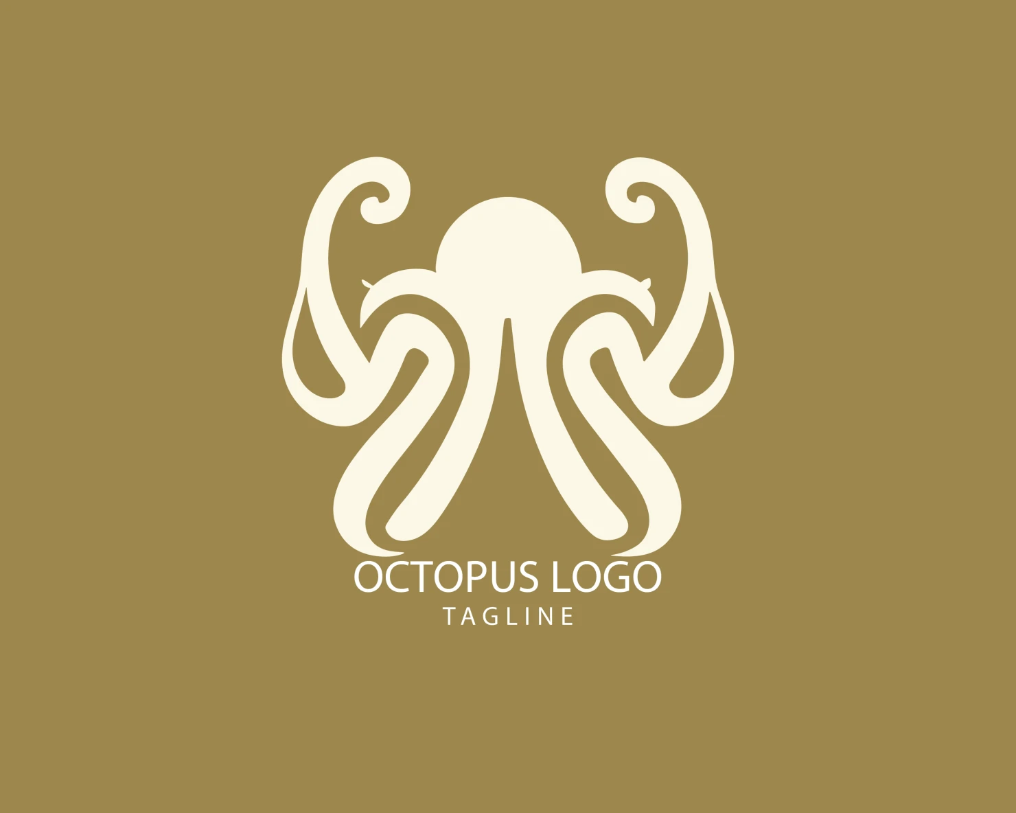 Octopus customizable logo set design #38150