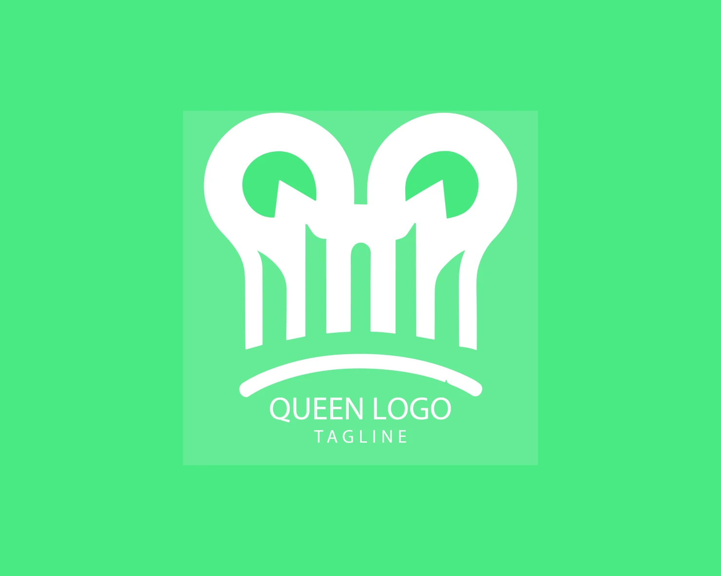 Queen customizable logo set design #38154