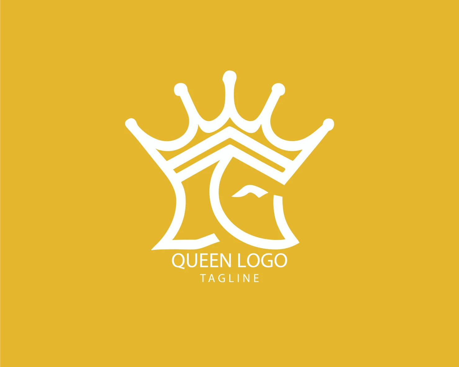 Queen customizable logo set design #38161