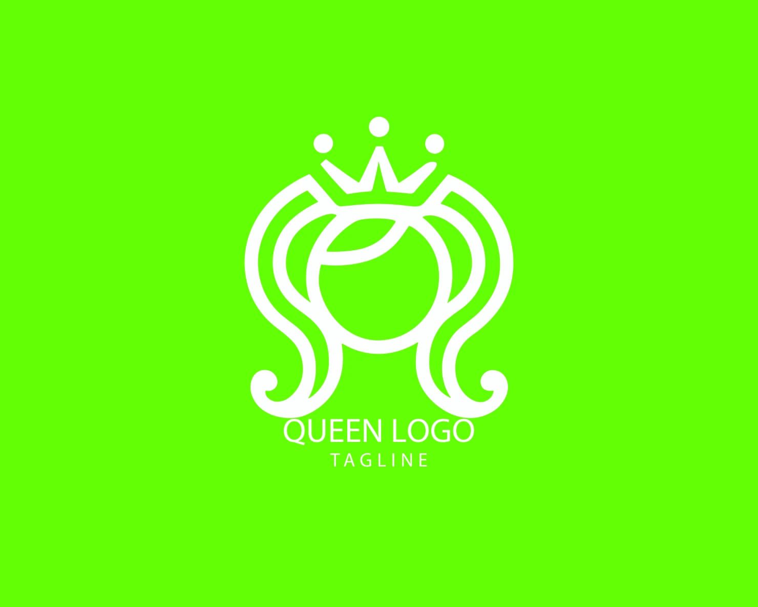 Queen customizable logo set design #38163