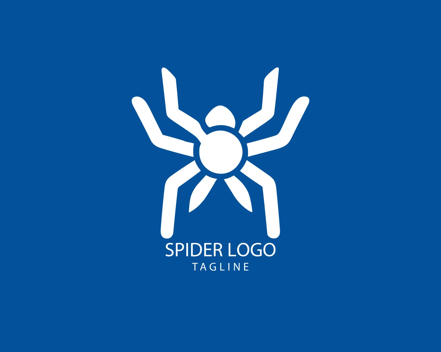 Spider customizable logo set design #38184