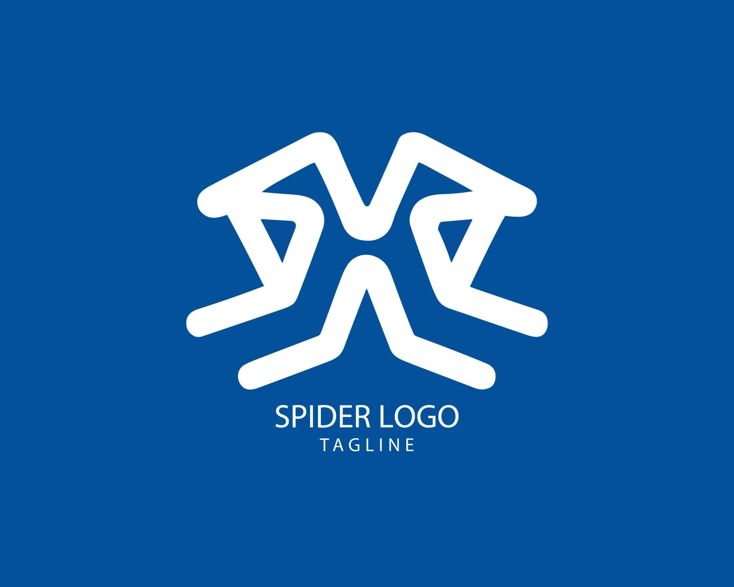 Spider customizable logo set design #38201
