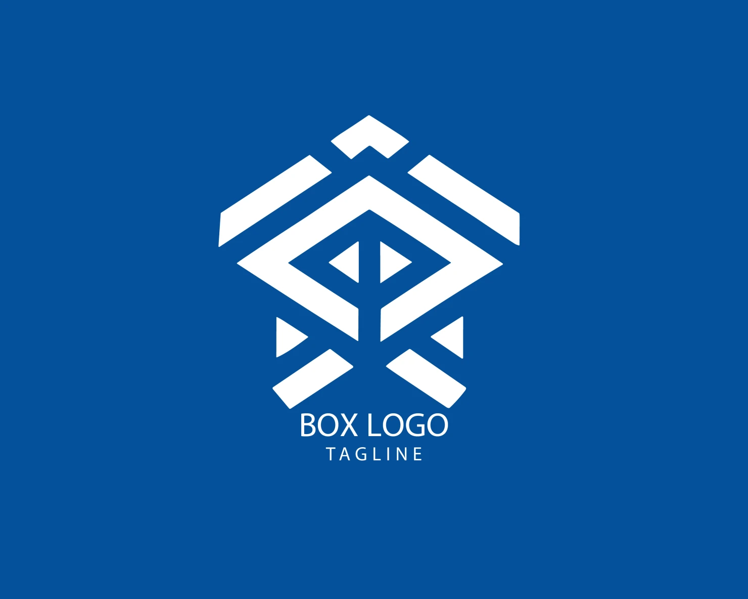 Box customizable logo set design #38264