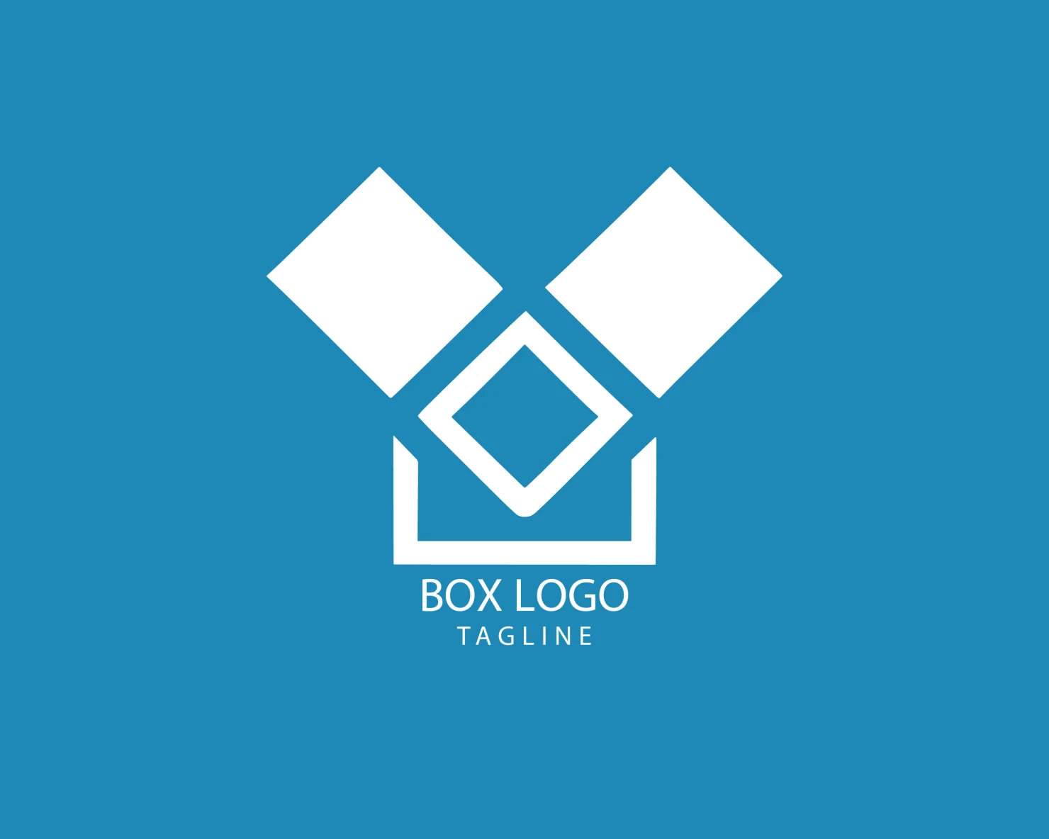 Box customizable logo set design #38265