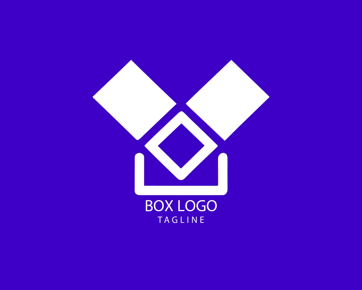 Box customizable logo set design #38269