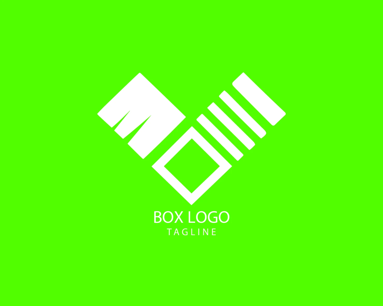 Box customizable logo set design #38270