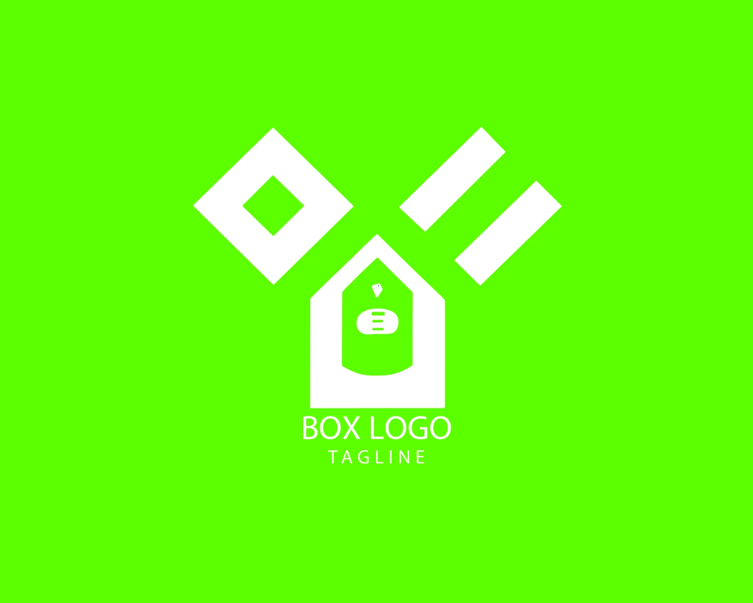 Box customizable logo set design #38272