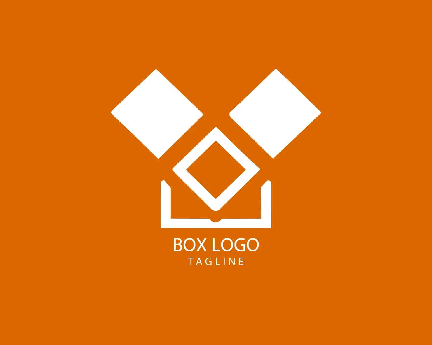 Box customizable logo set design #38273