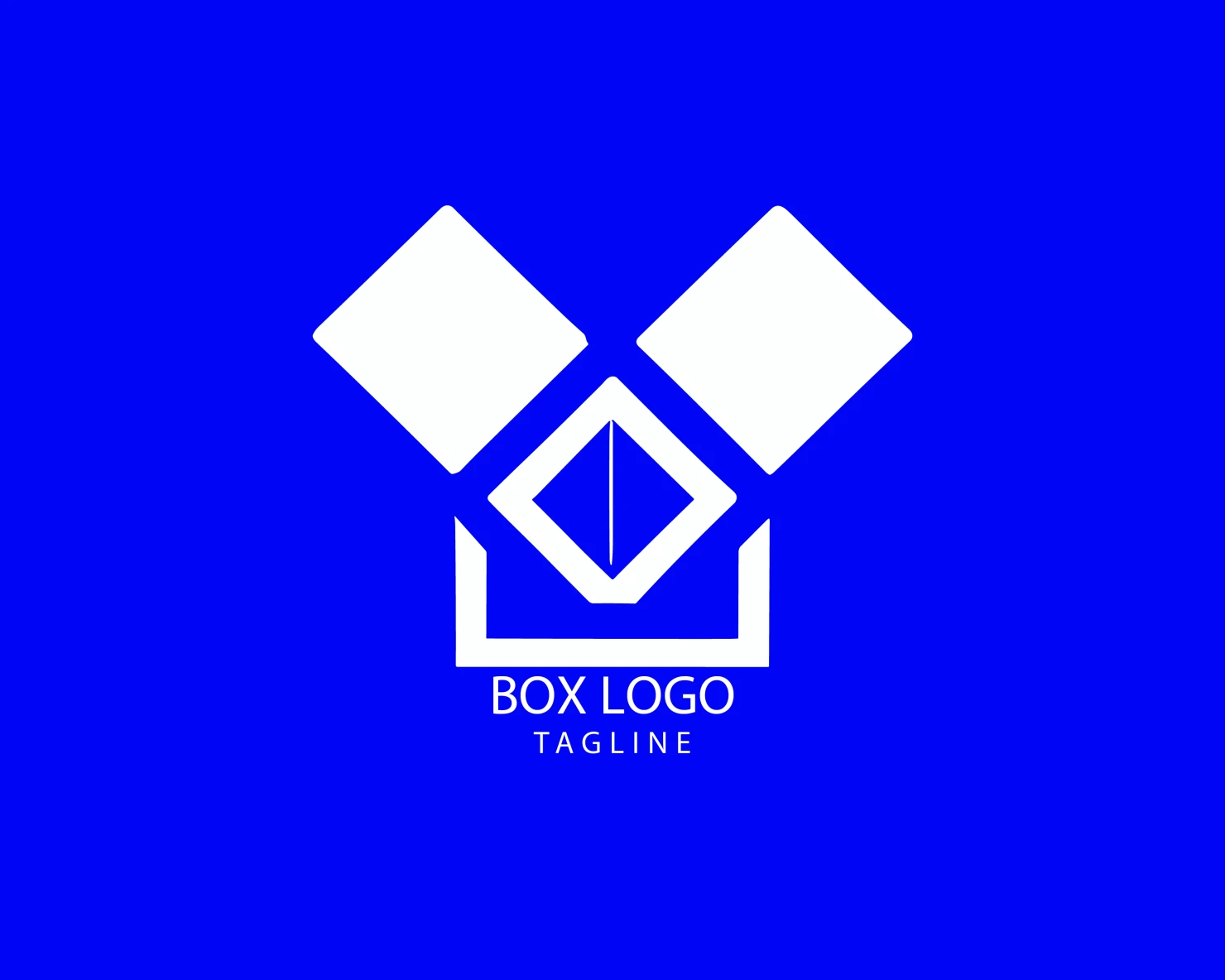 Box customizable logo set design #38274