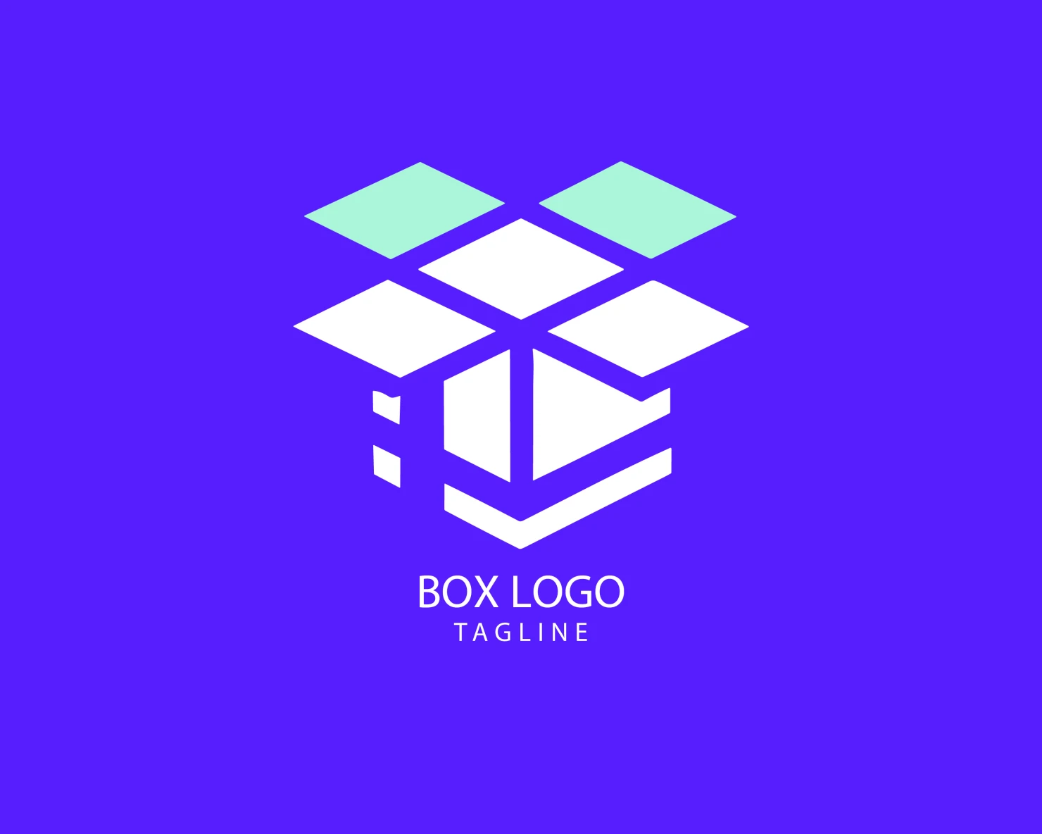 Box customizable logo set design #38275