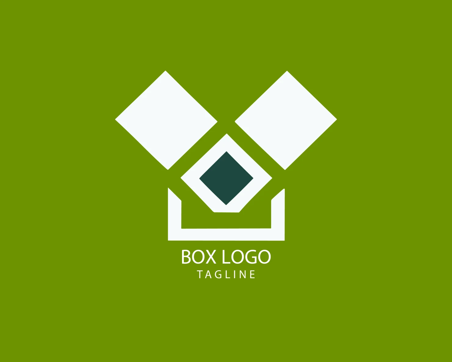 Box customizable logo set design #38277