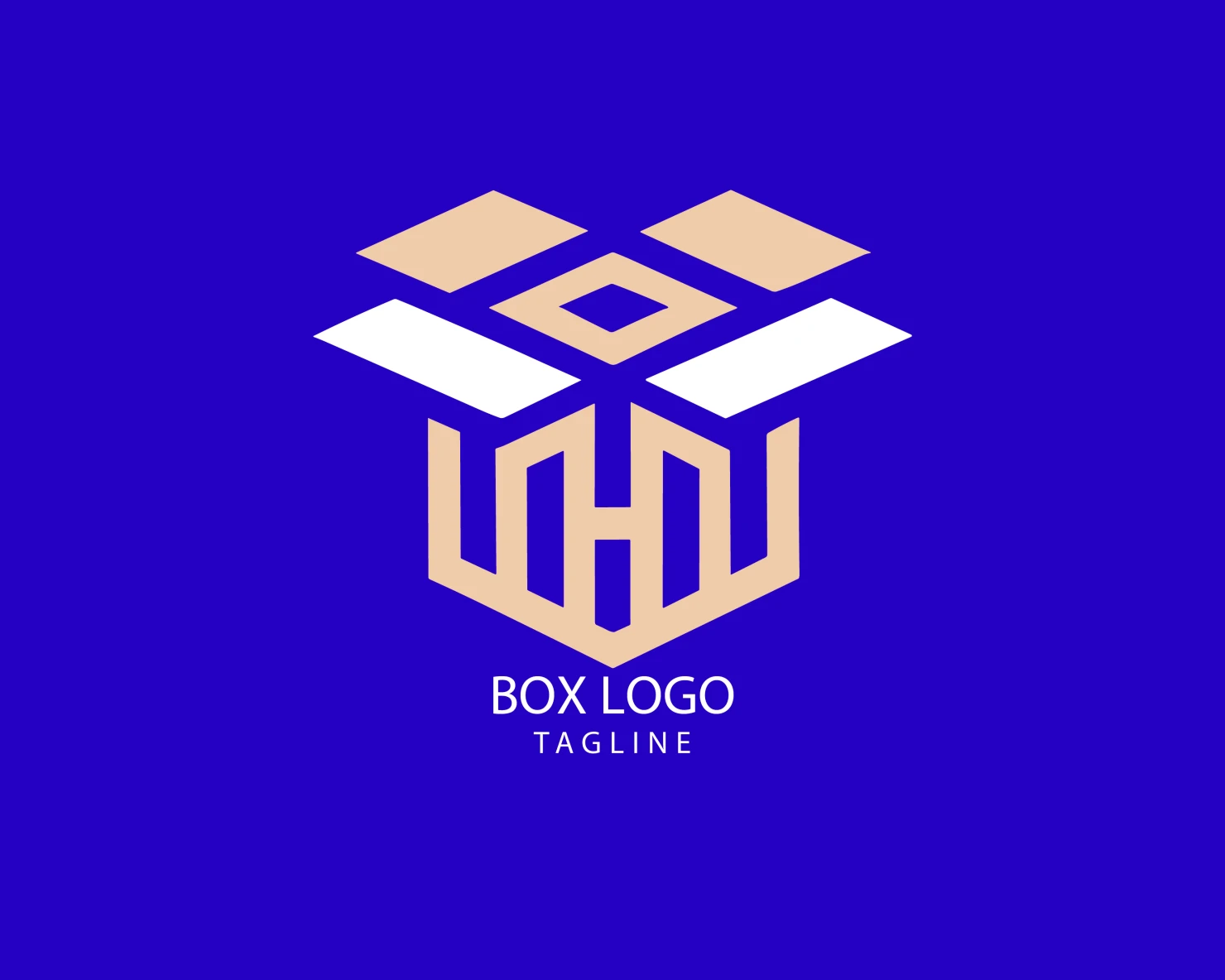 Box customizable logo set design #38279