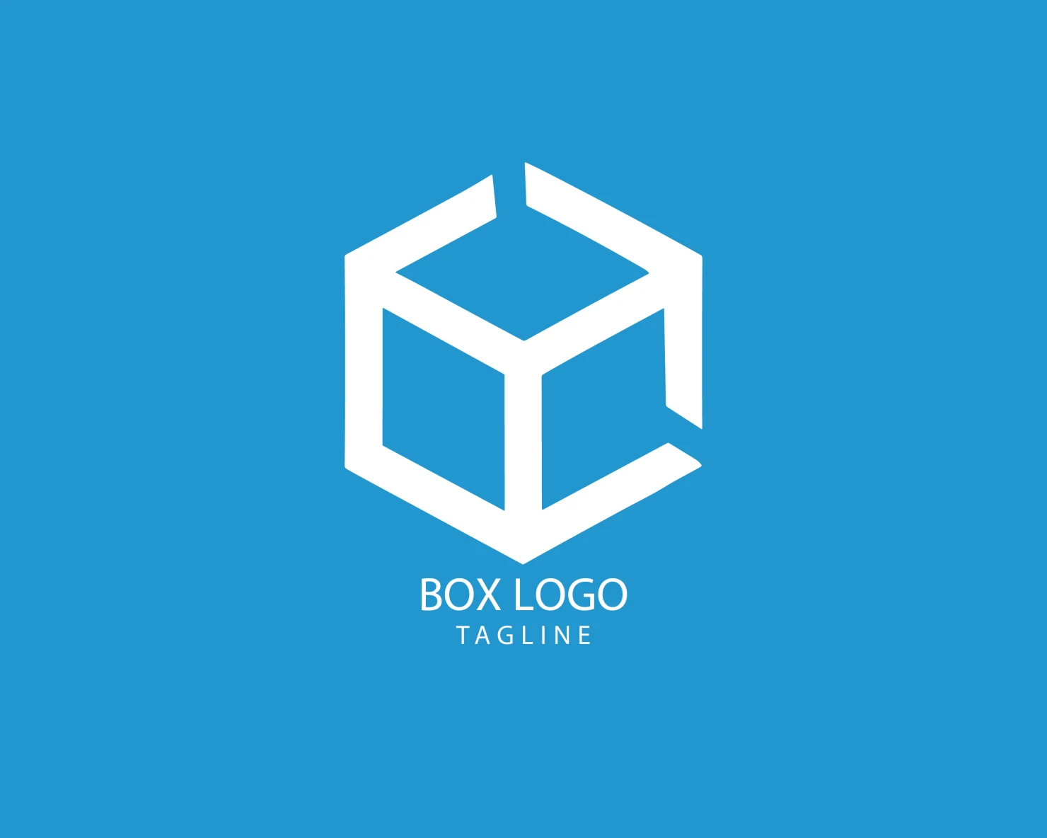 Box customizable logo set design #38283