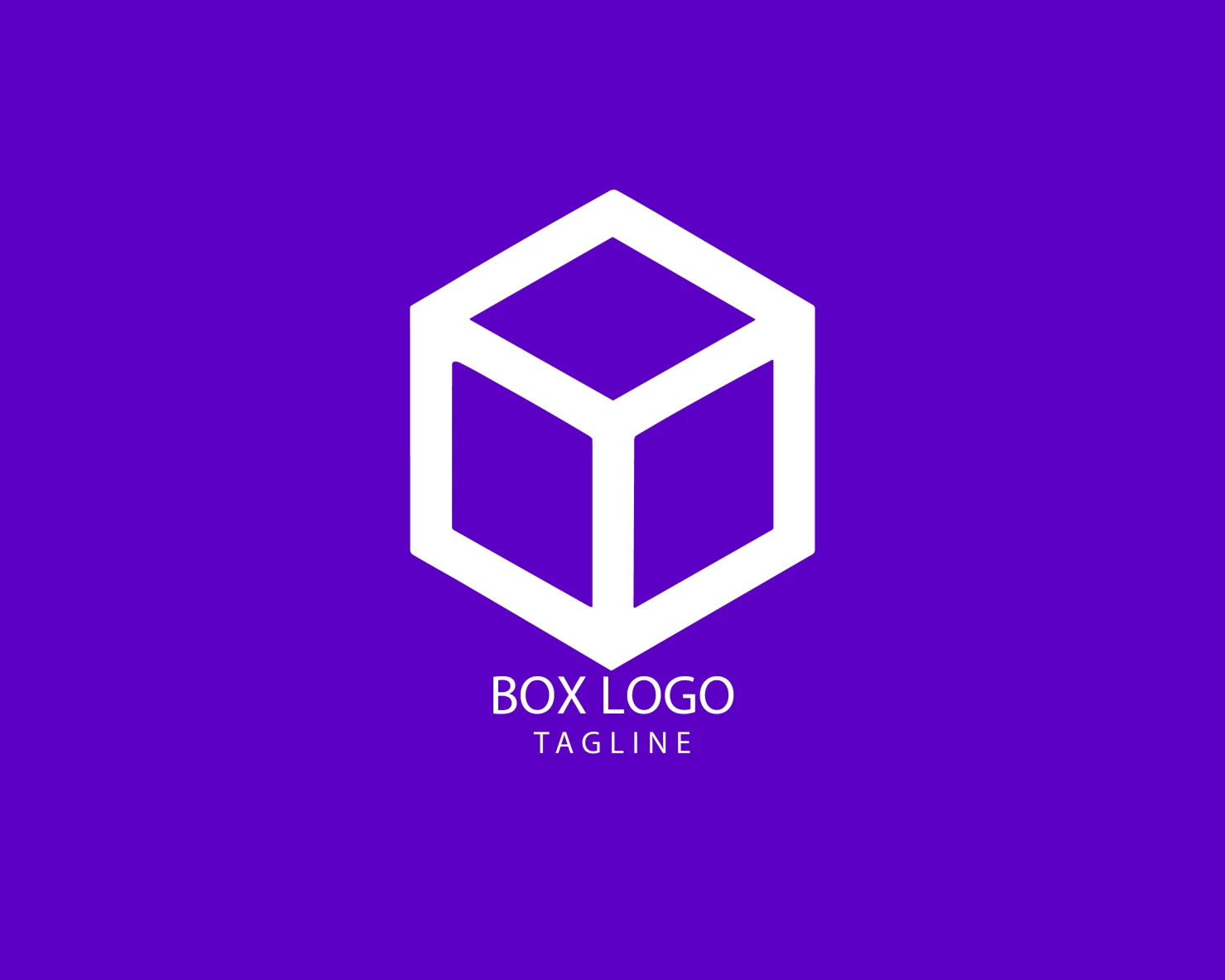 Box customizable logo set design #38285