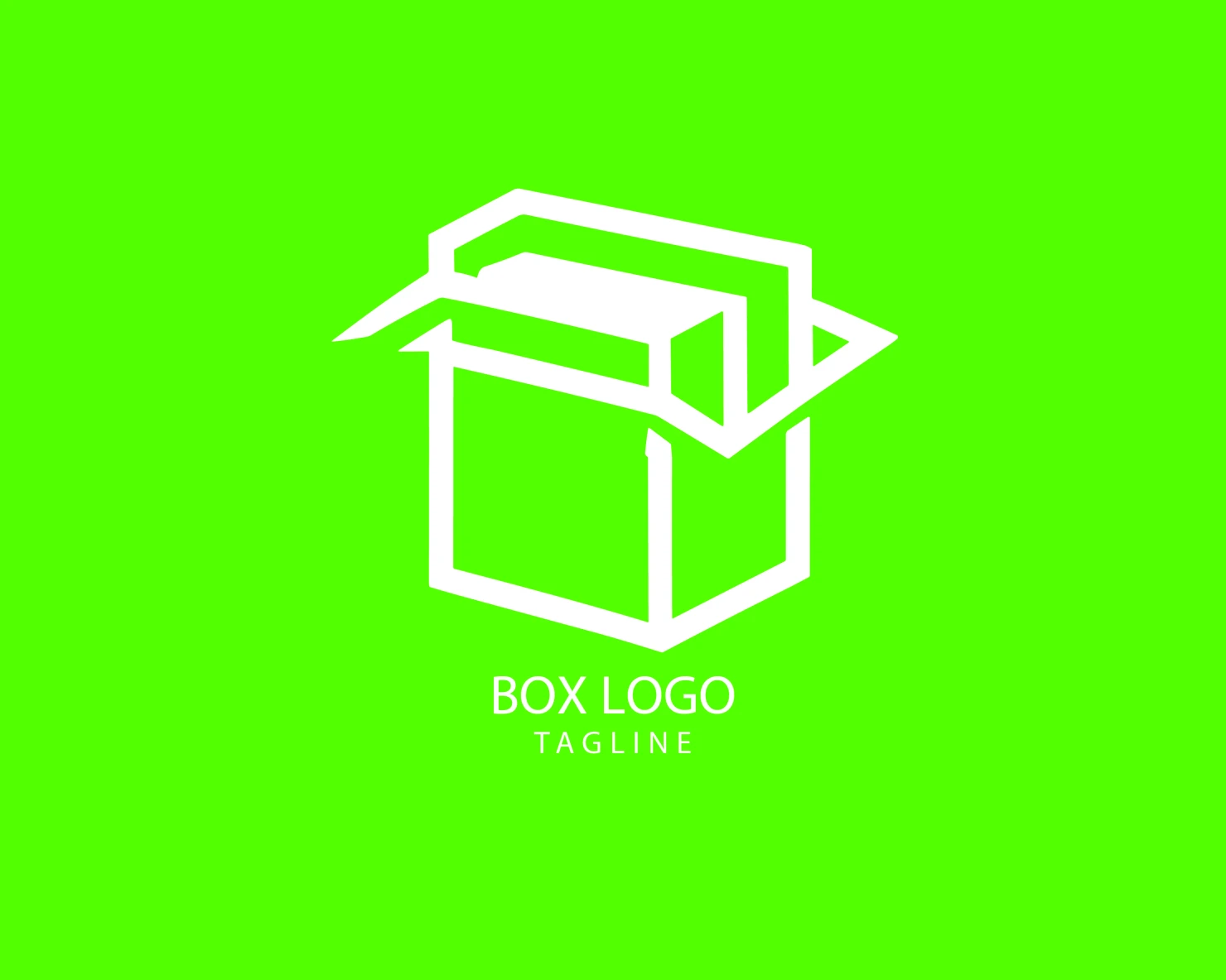 Box customizable logo set design #38297