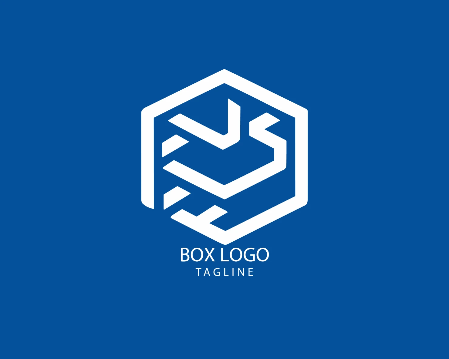 Box customizable logo set design #38298