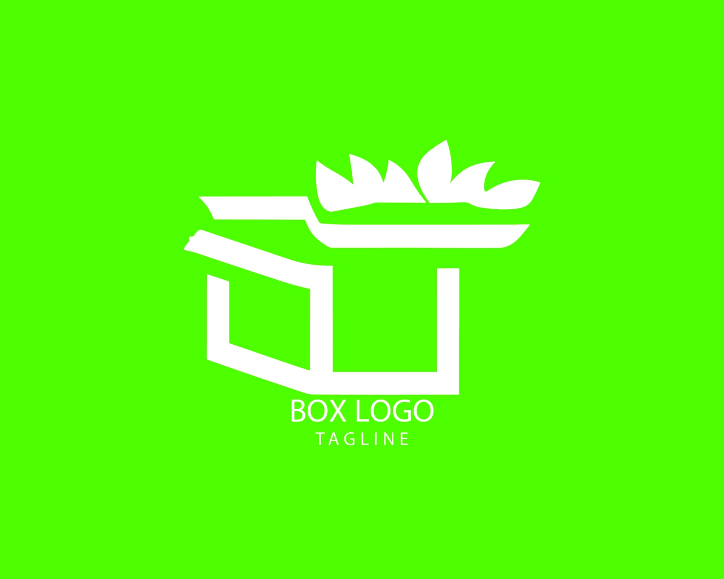 Box customizable logo set design #38300
