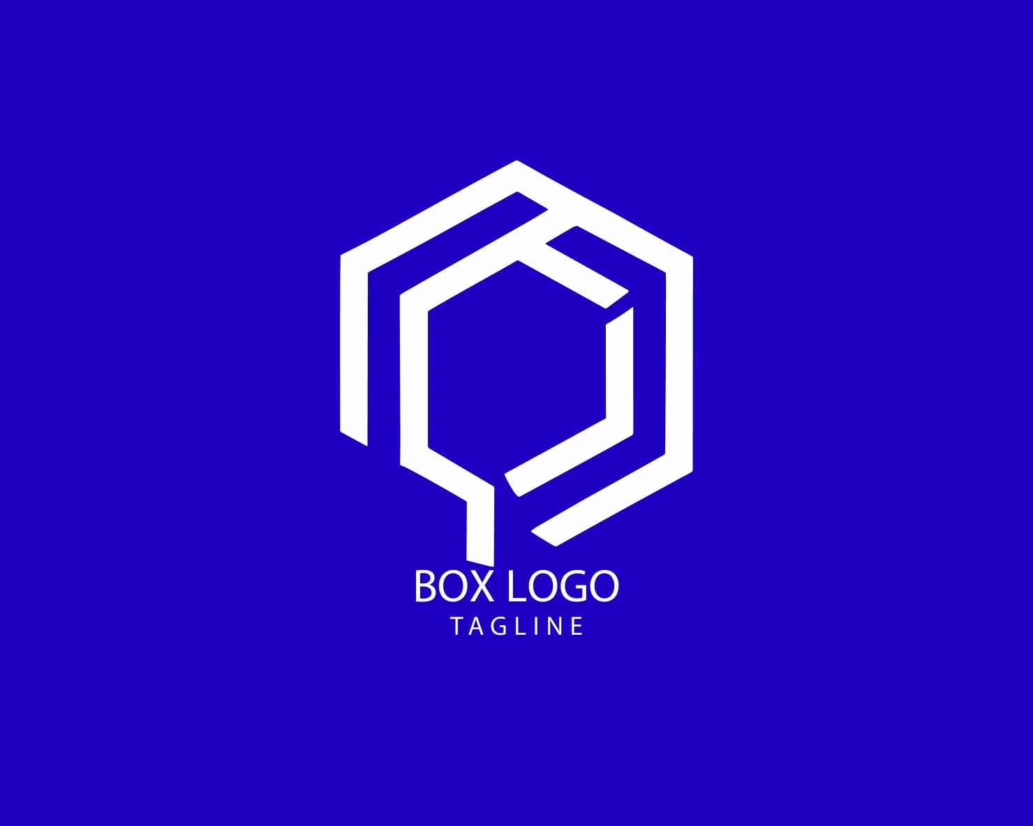 Box customizable logo set design #38302