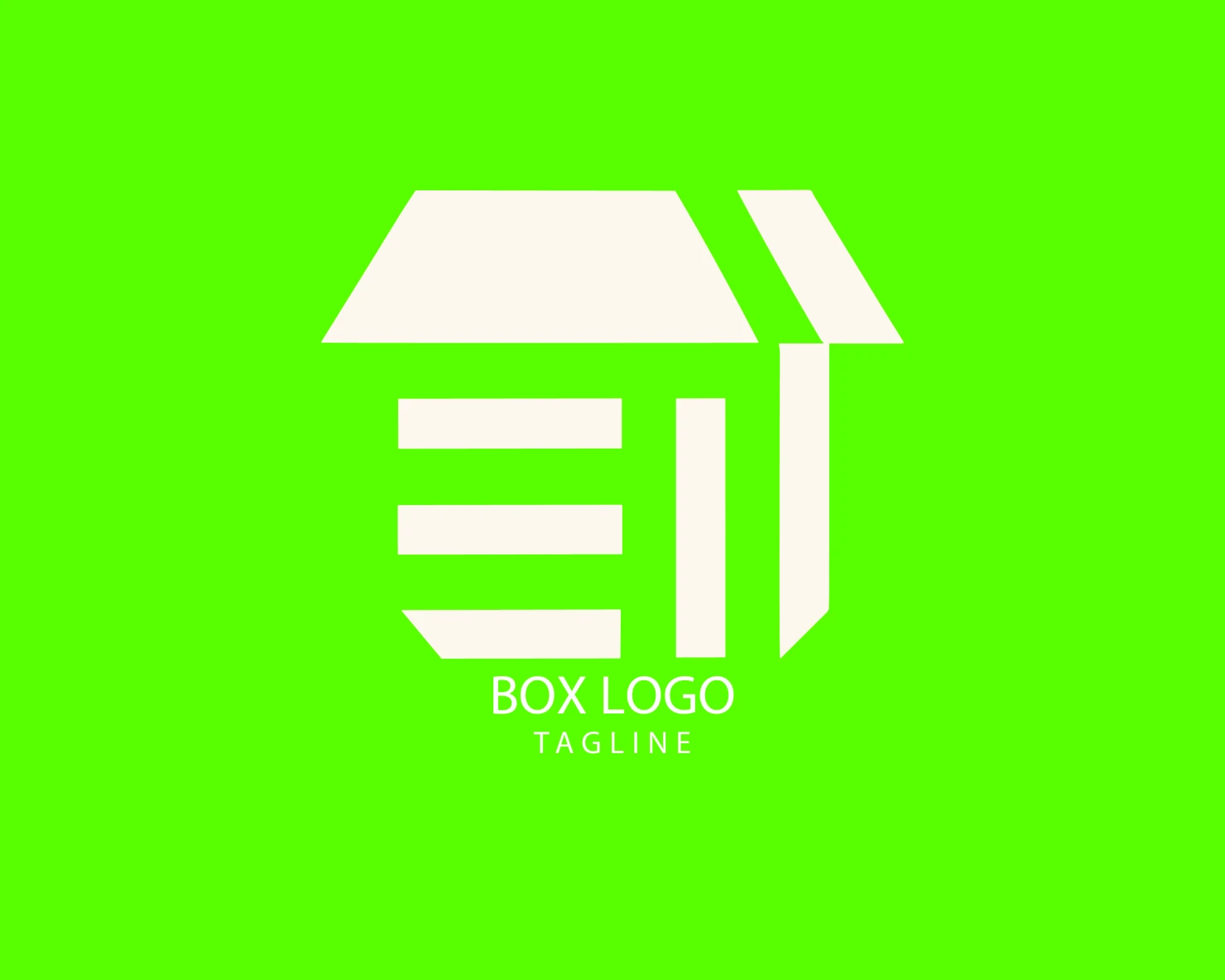 Box customizable logo set design #38306