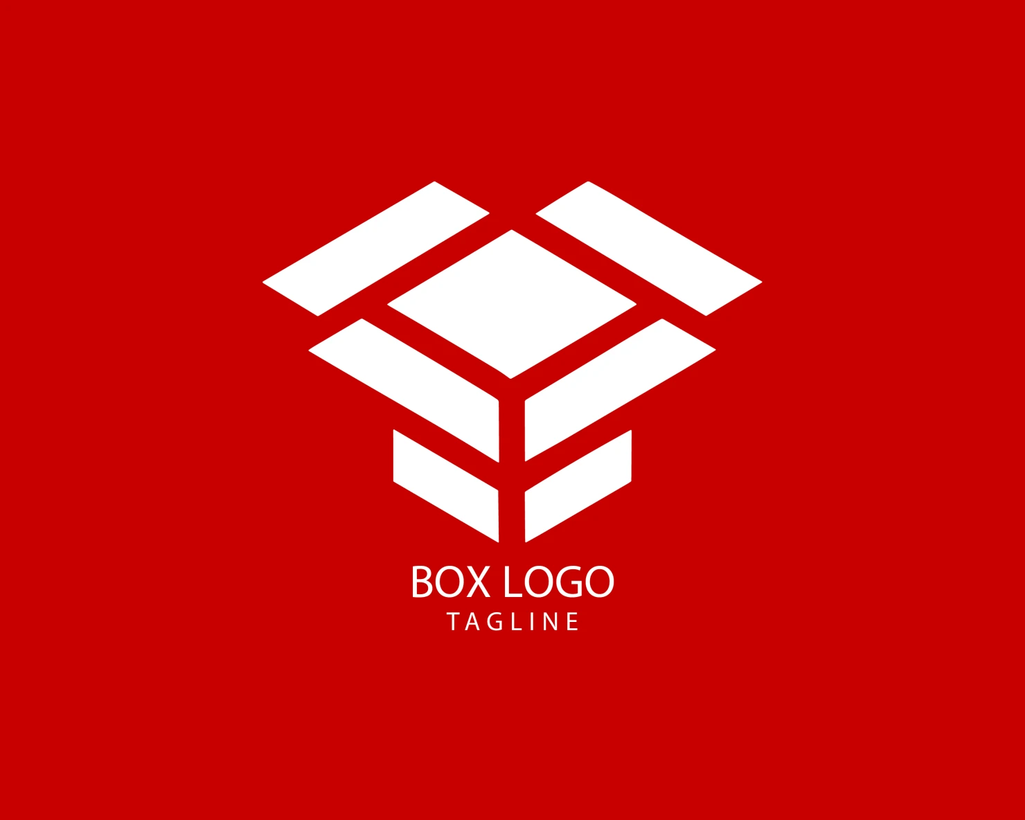 Box customizable logo set design #38307