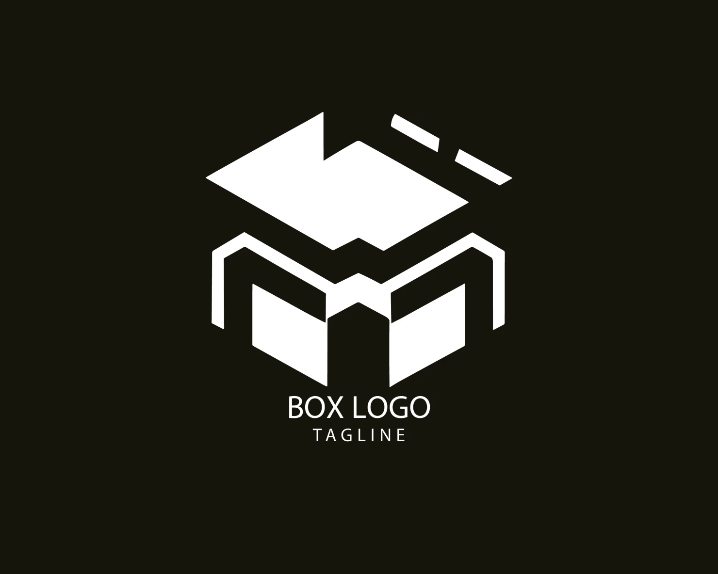 Box customizable logo set design #38308
