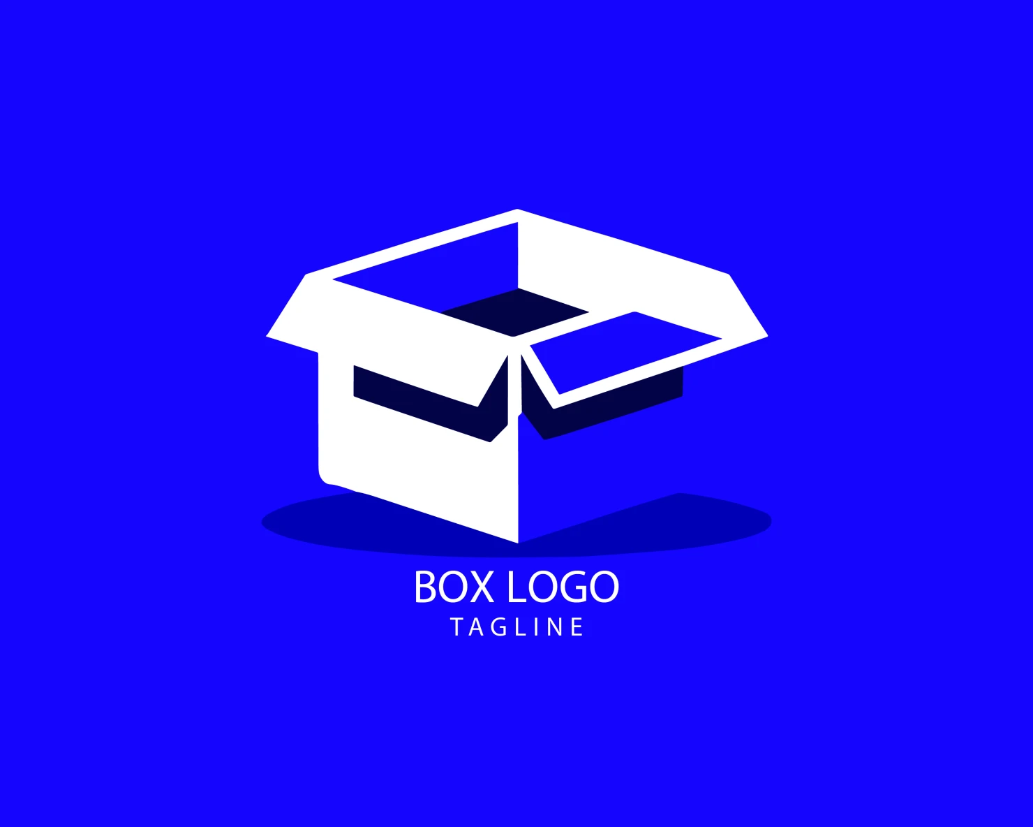 Box customizable logo set design #38316