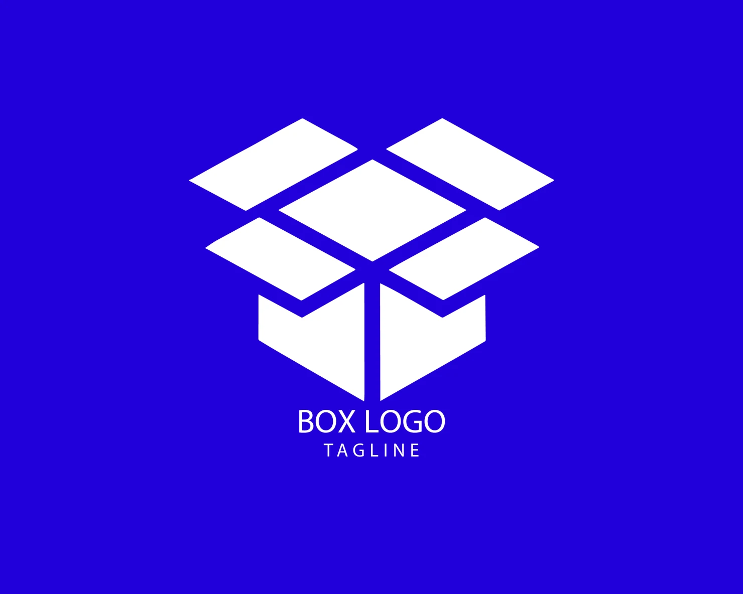 Box customizable logo set design #38317