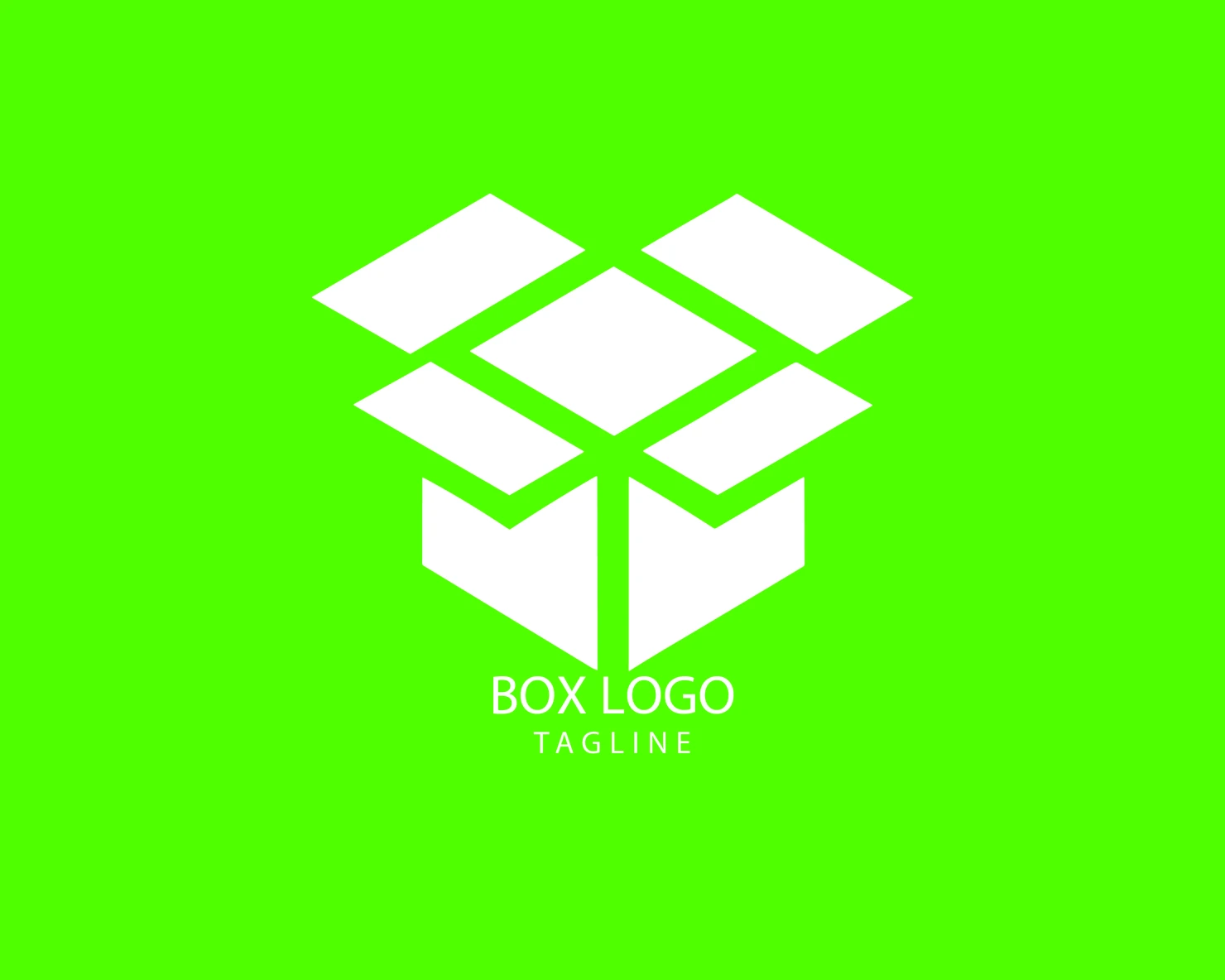 Box customizable logo set design #38318
