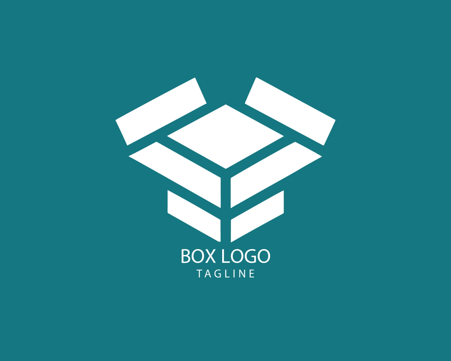 Box customizable logo set design #38322