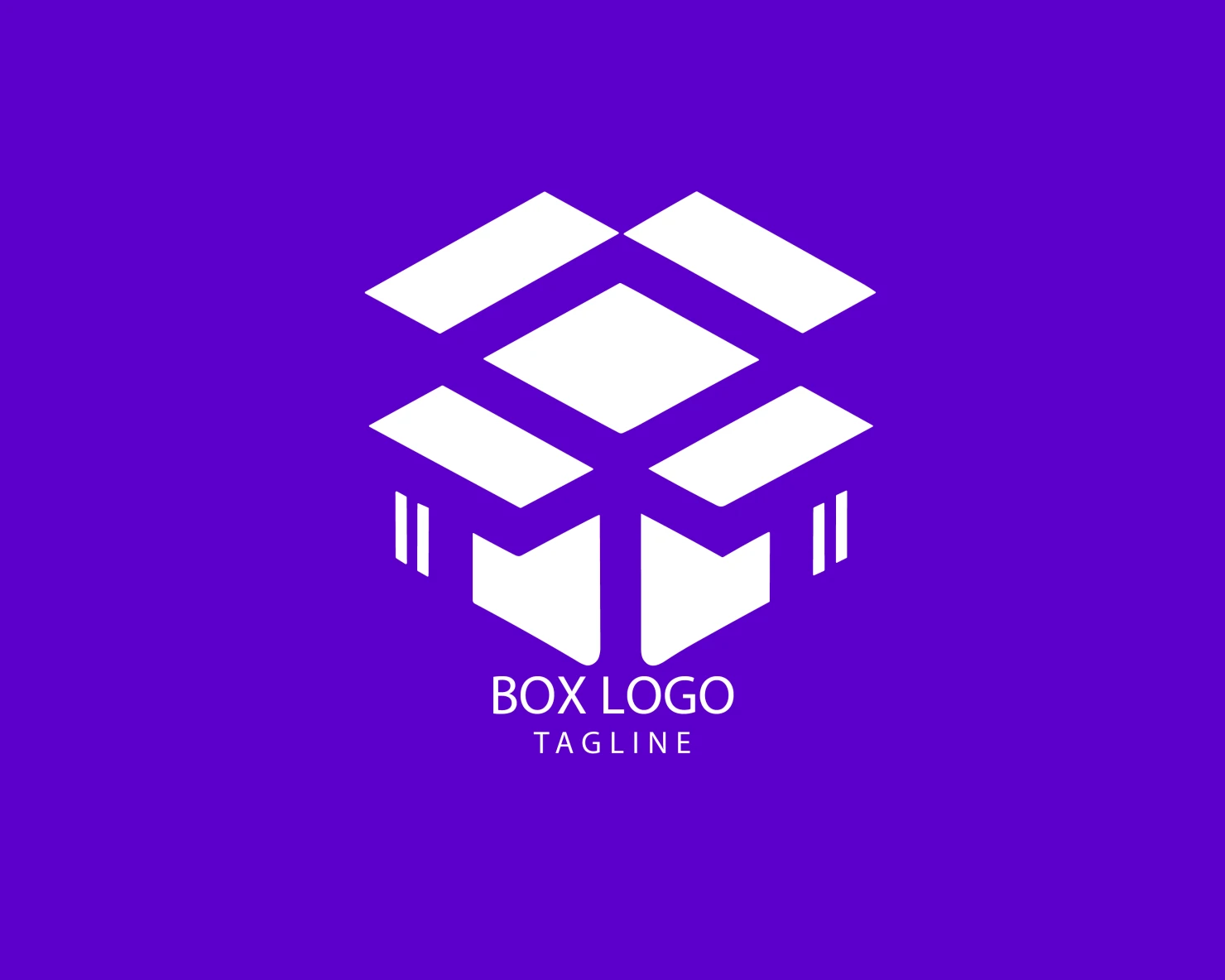 Box customizable logo set design #38326