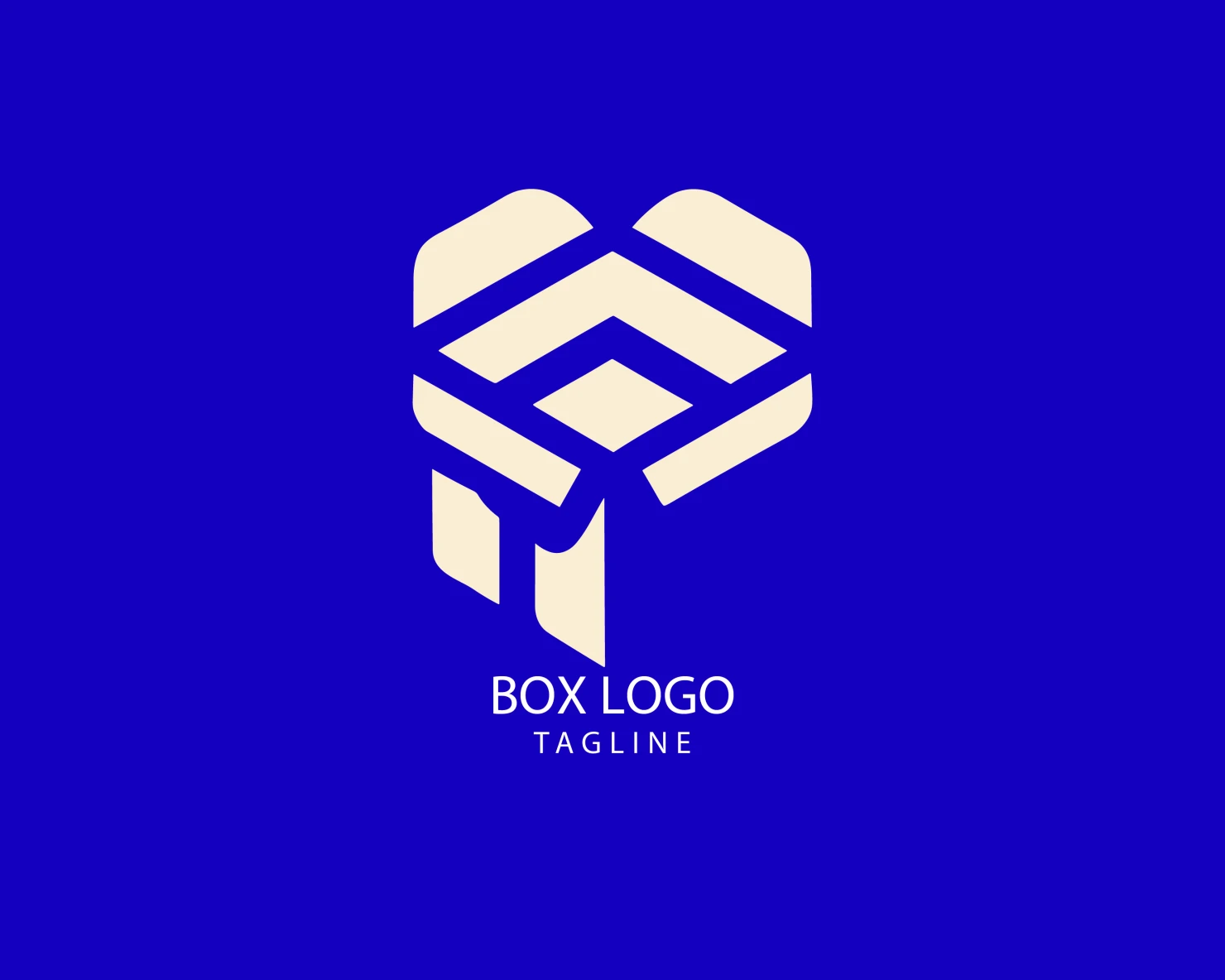 Box customizable logo set design #38328