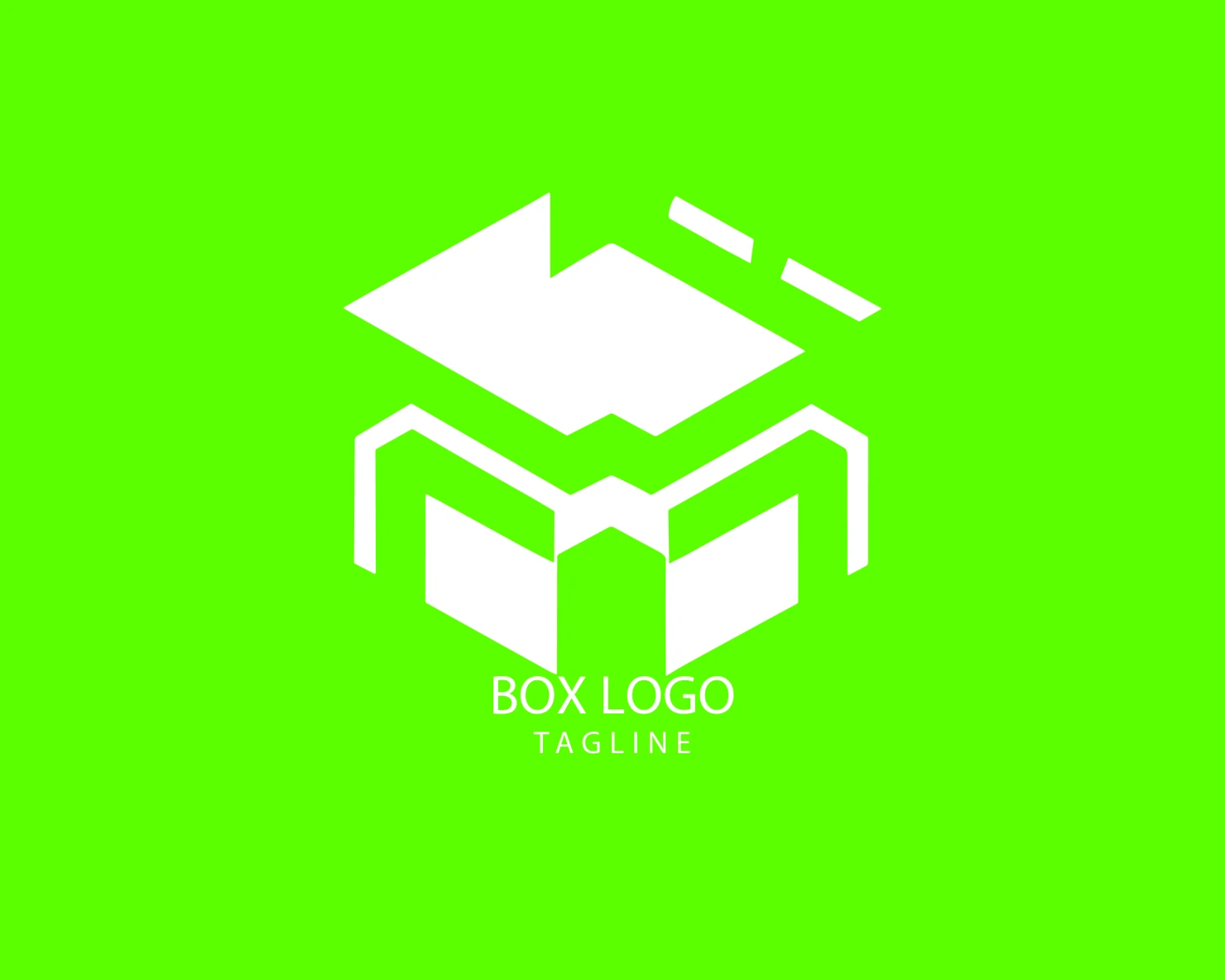 Box customizable logo set design #38330