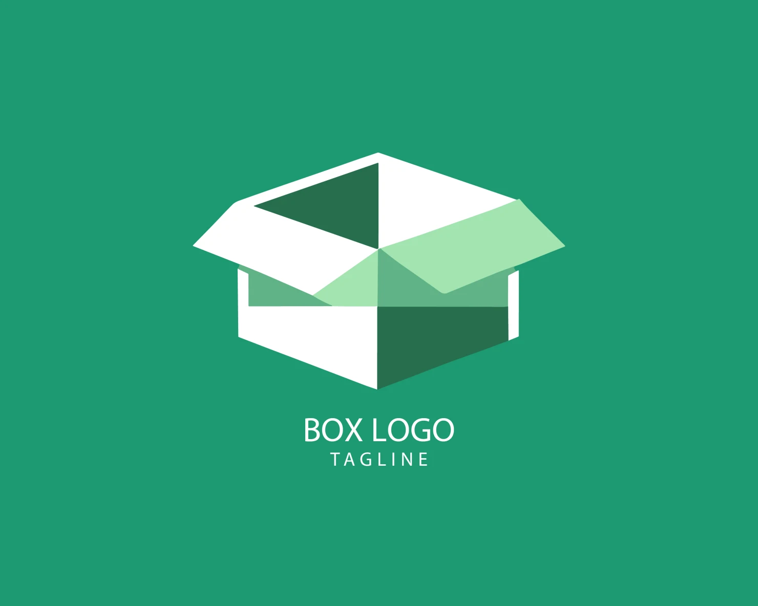 Box customizable logo set design #38331
